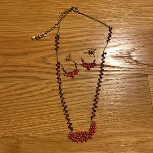 Cabi La Boheme Necklace and Earrings set